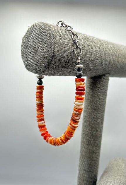 The Kirk Orange Spiny Oyster Bracelet