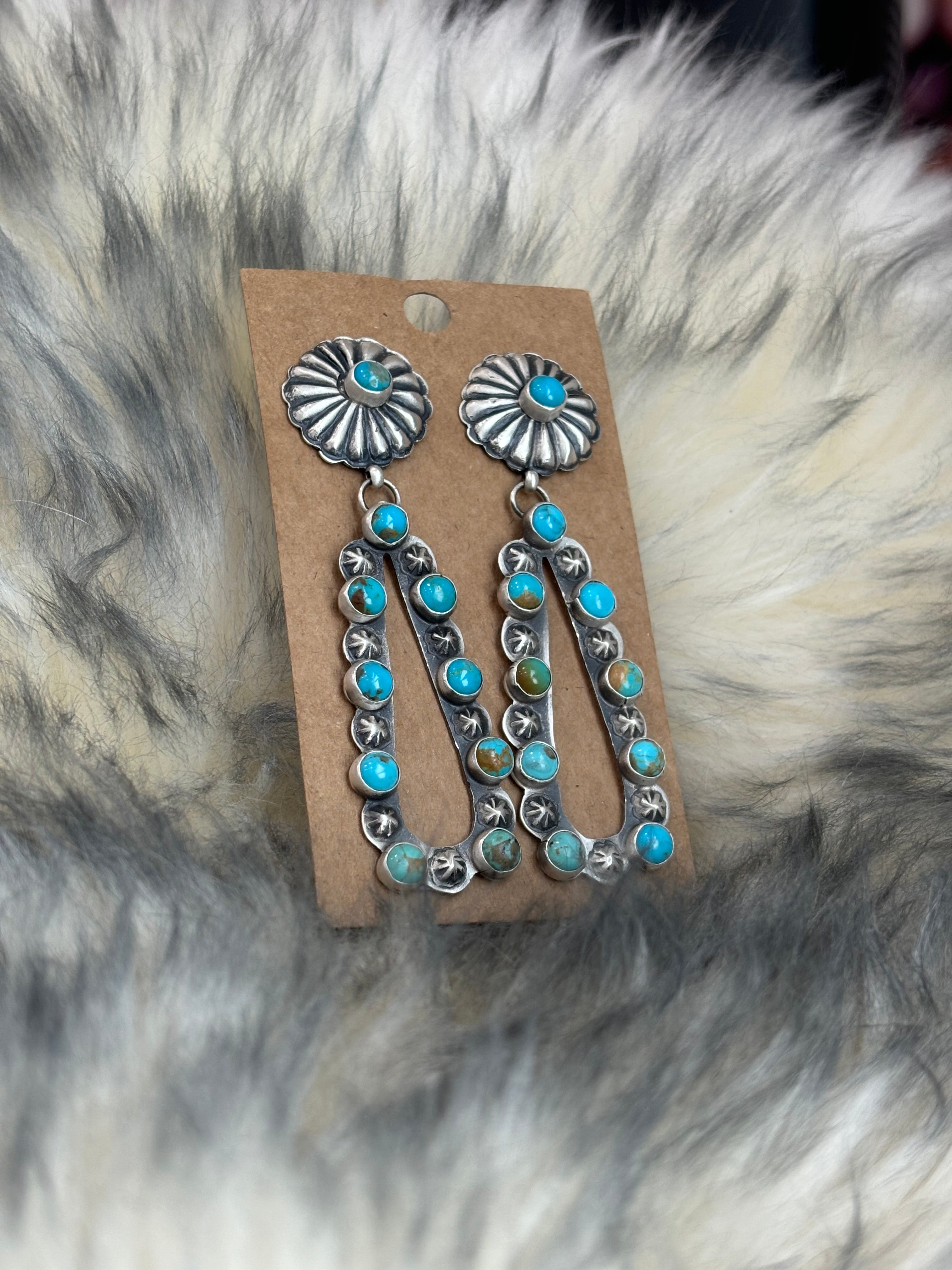 The Lyric Concho Stud Drops