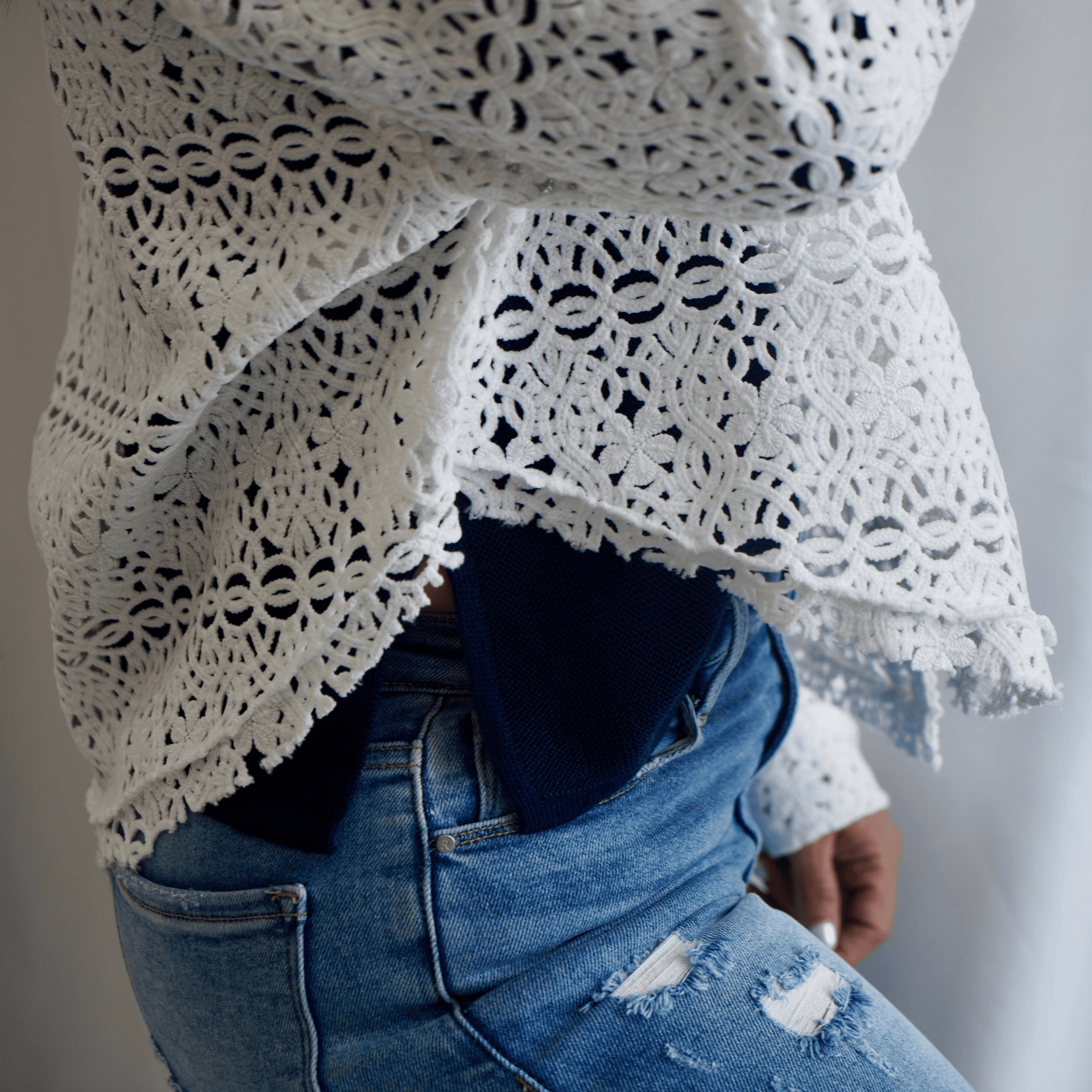 The Pearla Lace Jacket