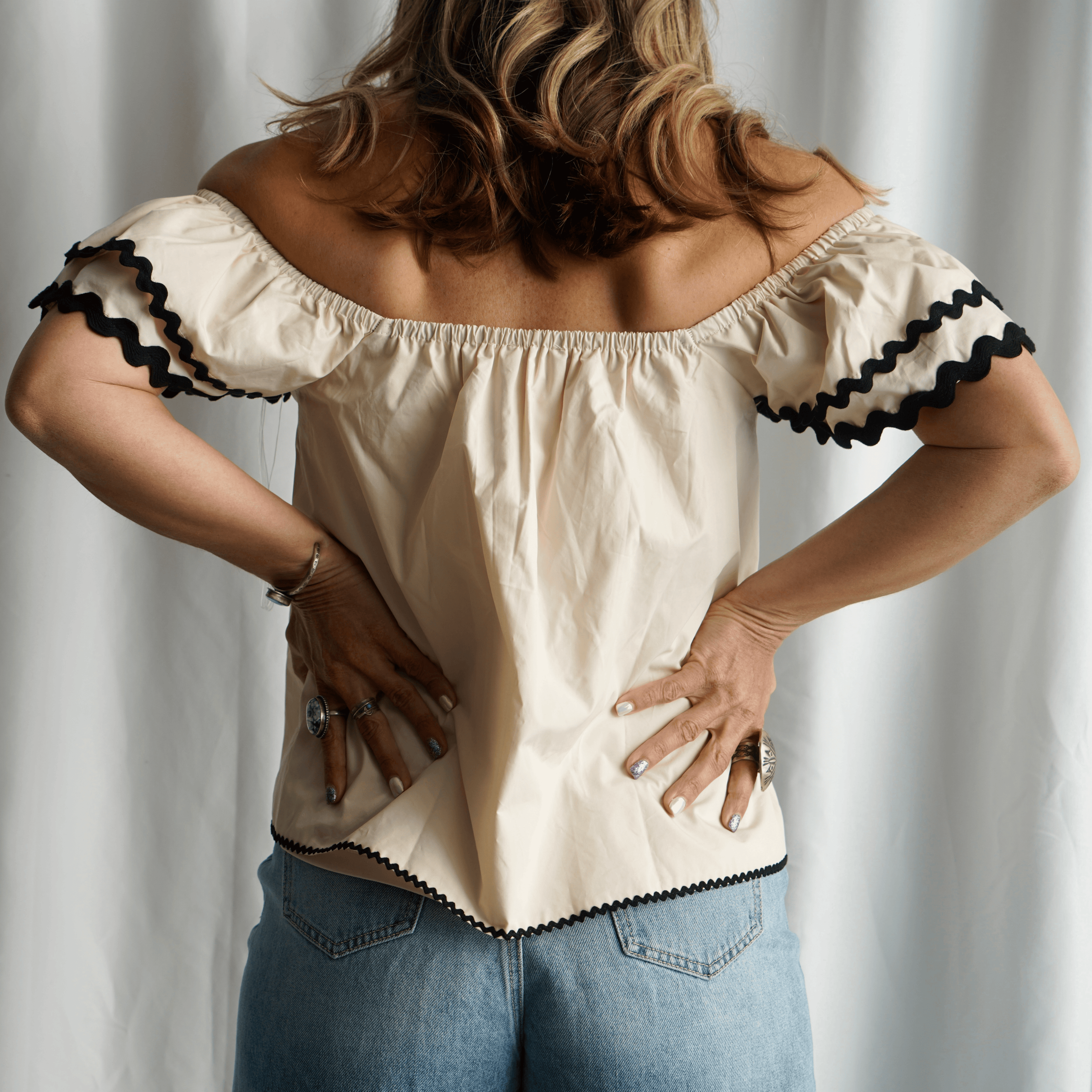The Felicity Flutter Sleeve Blouse