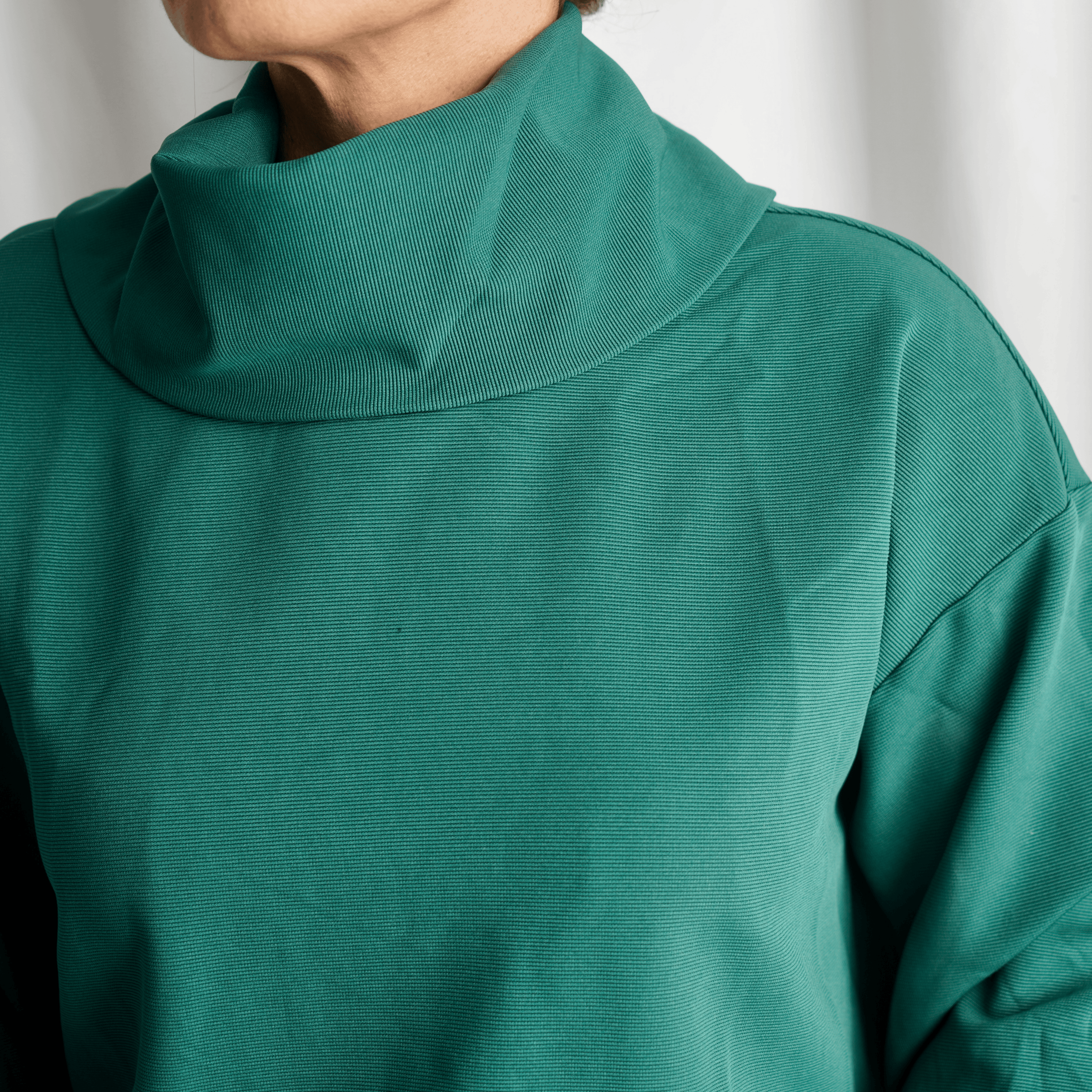 The Sloane Split Turtleneck Pullover