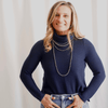 The Knit Knit LUXE Turtleneck Sweater | Gretchen Scott |