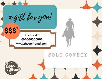 The Solo Cowboy Gift Card