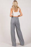 The Craft Wide Leg Twill Trousers