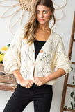 The Rowan Button Front Cardigan