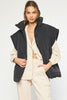 Tilly Quilted Collared Oversized Vest