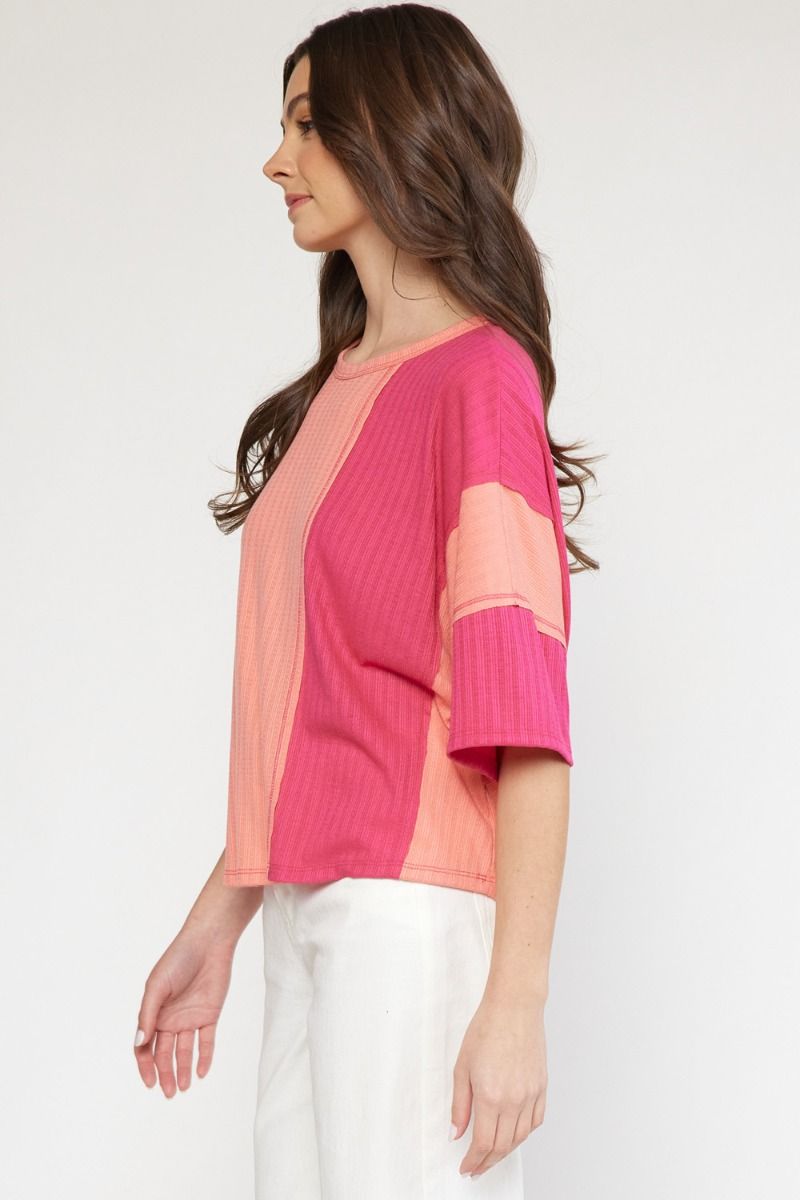 The Kelvin Knit Short Sleeve Top
