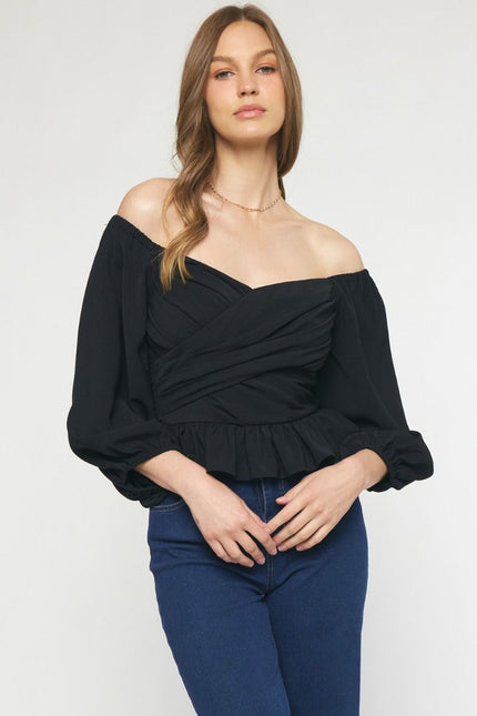 The Castiel Off the Shoulder Top