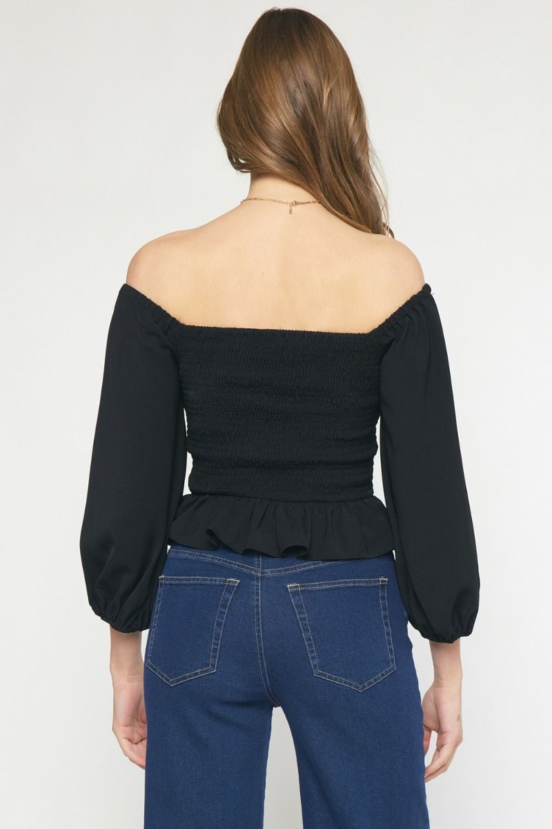 The Castiel Off the Shoulder Top