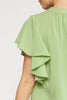 The Oliver Pleated Top