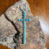 The Morning Glory Narrow Cross Pendant