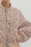 The Nelly Floral Print Zip-up Jacket